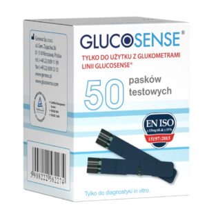 Paski do glukometru GLUCOSENSE 50szt